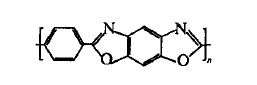 PBO纖維分子結(jié)構(gòu)圖示
