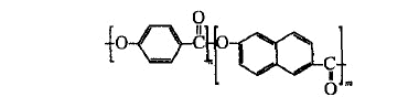 芳香族聚酯纖維分子結(jié)構(gòu)圖示